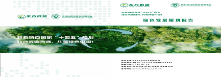 绿色发展规划报告